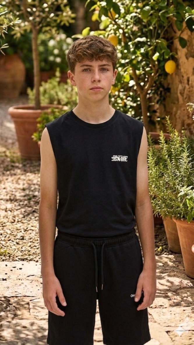 Jack & Jones Junior Vesterbro Sweat Shorts – Blue Relaxed Fit Kids Shorts