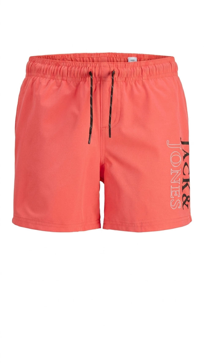 Blue quick-dry swim shorts for boys by Jack & Jones Junior