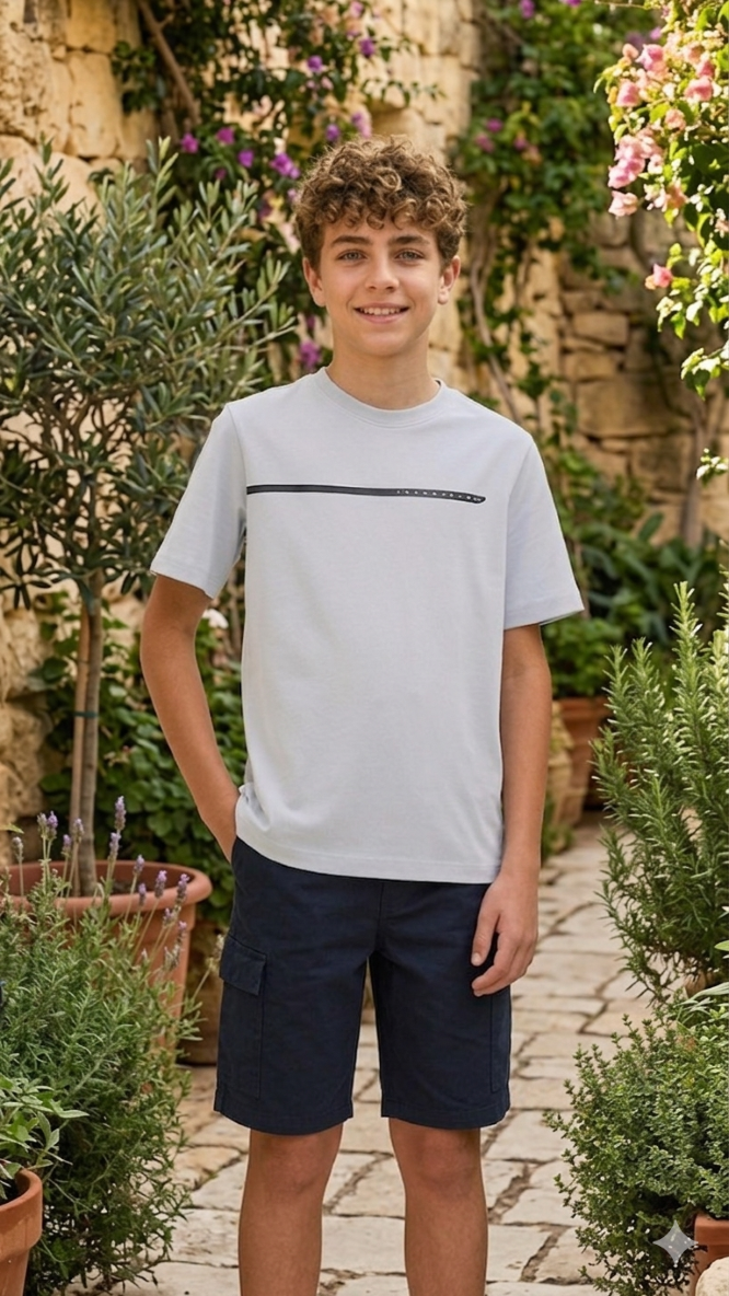 Jack & Jones Junior Cargo Shorts – 100% Cotton Summer Shorts
