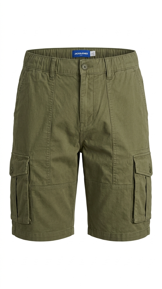 Jack & Jones Junior Cargo Shorts – 100% Cotton Summer Shorts