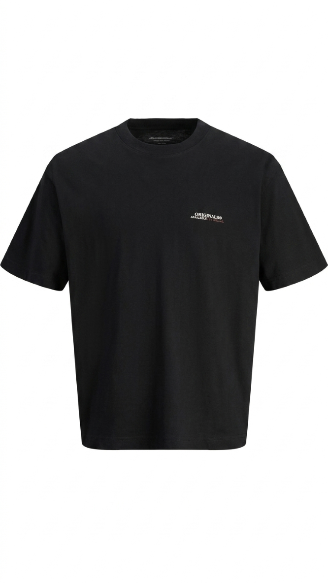 Jack & Jones Junior Loose Fit T‑Shirt – 100% Cotton Print Tee