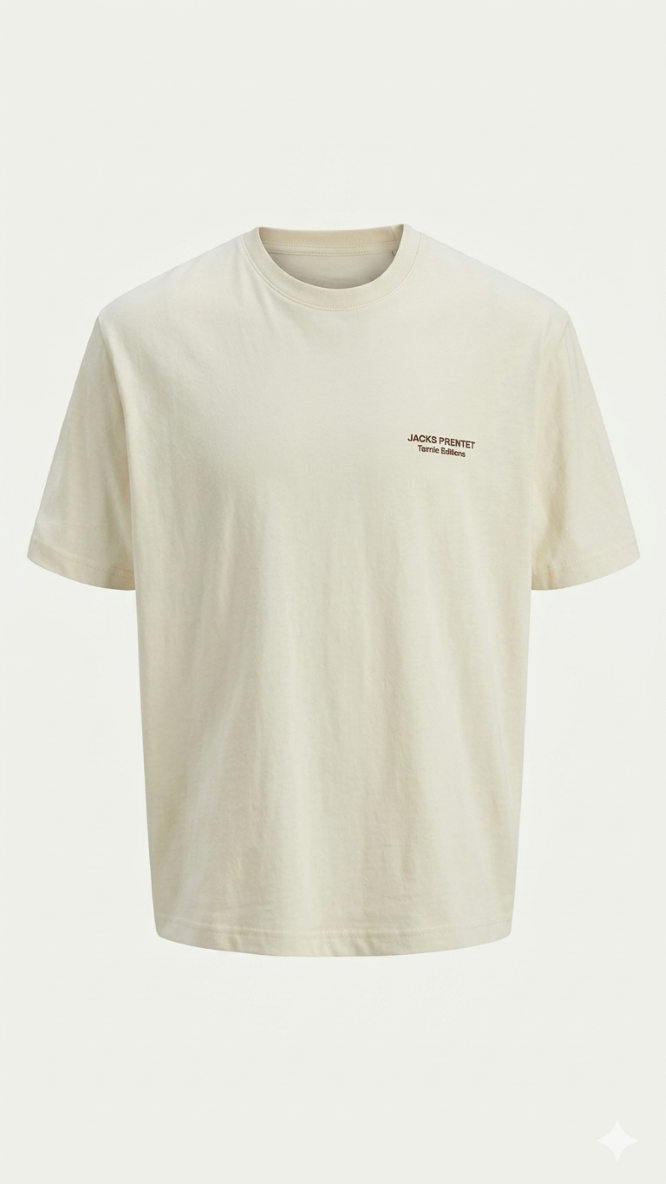 Jack & Jones Junior Loose Fit T‑Shirt – 100% Cotton Print Tee