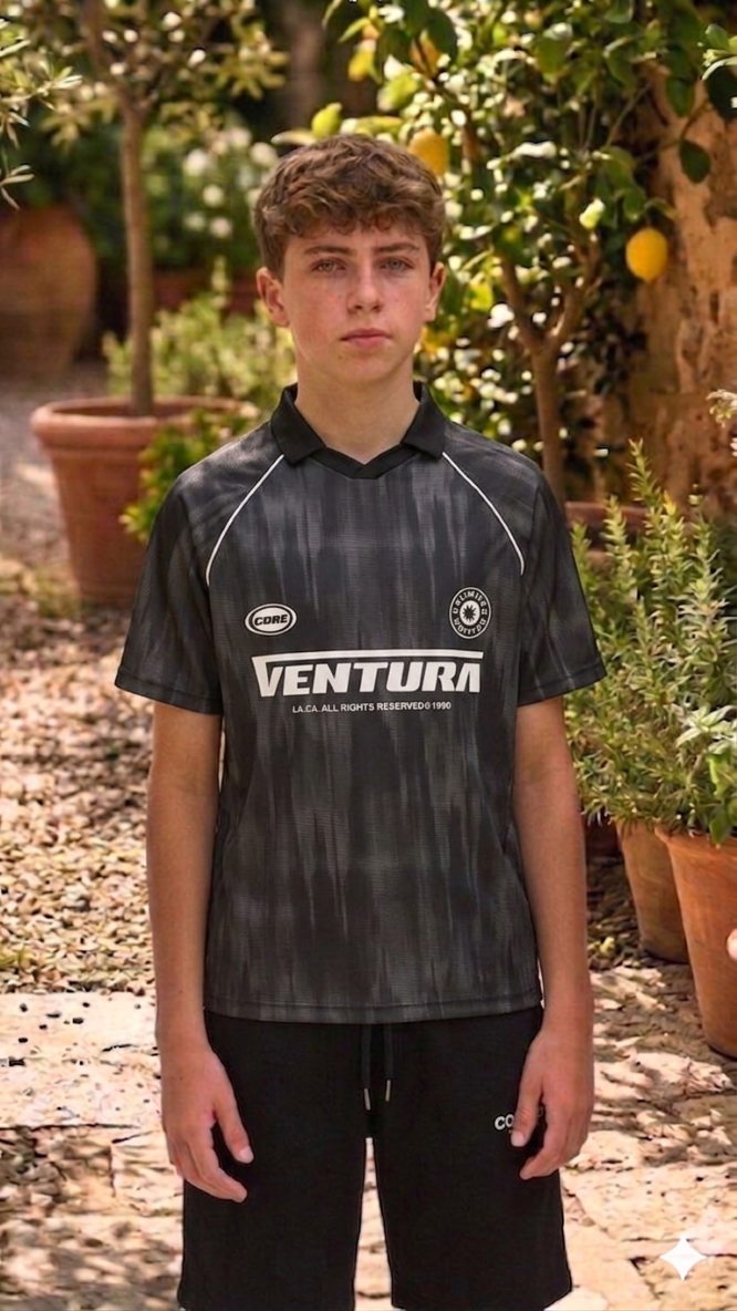 Boys relaxed-fit polo shirt in pink, black, or white by Jack & Jones Junior