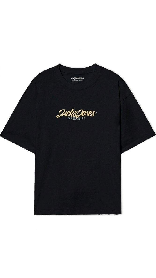Blue, white or black boys' cotton crew neck Tavira T-shirt