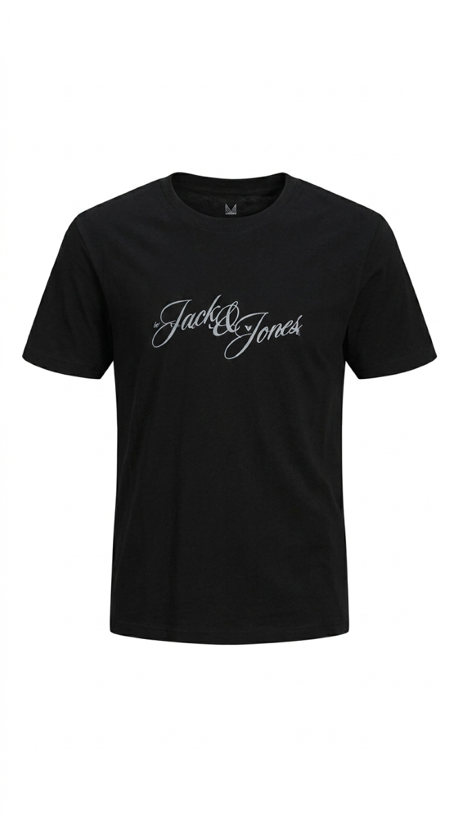 Black or beige boys' cotton graphic print Jorinwood T-shirt
