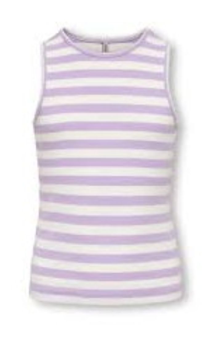 ONLY GIRLS Sleeveless Tank Top | Cotton Stretch