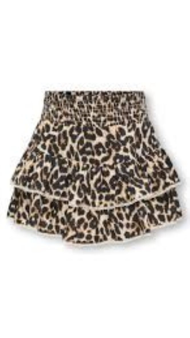 ONLY GIRLS Frill Skirt – 100% ECOVERO™ Viscose, Wide Waistband, Lightweight Summer Style