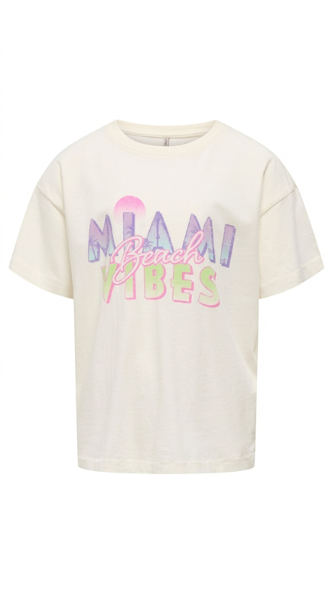 ONLY GIRLS Kogmaiken Cropped T-Shirt - Organic Cotton | Fusion