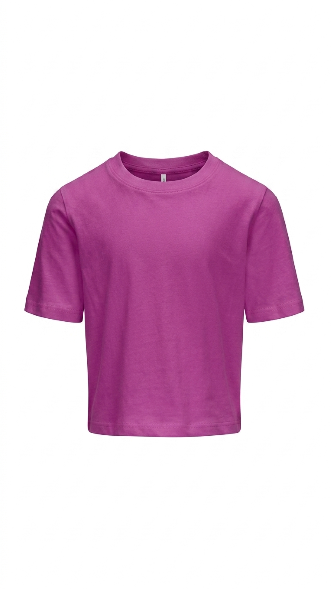 KIDS ONLY GIRL Cotton T-Shirt - Soft Jersey Top | Fusion