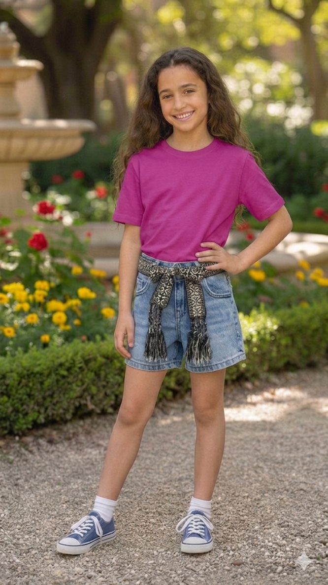 KIDS ONLY GIRL Cotton T-Shirt - Soft Jersey Top | Fusion