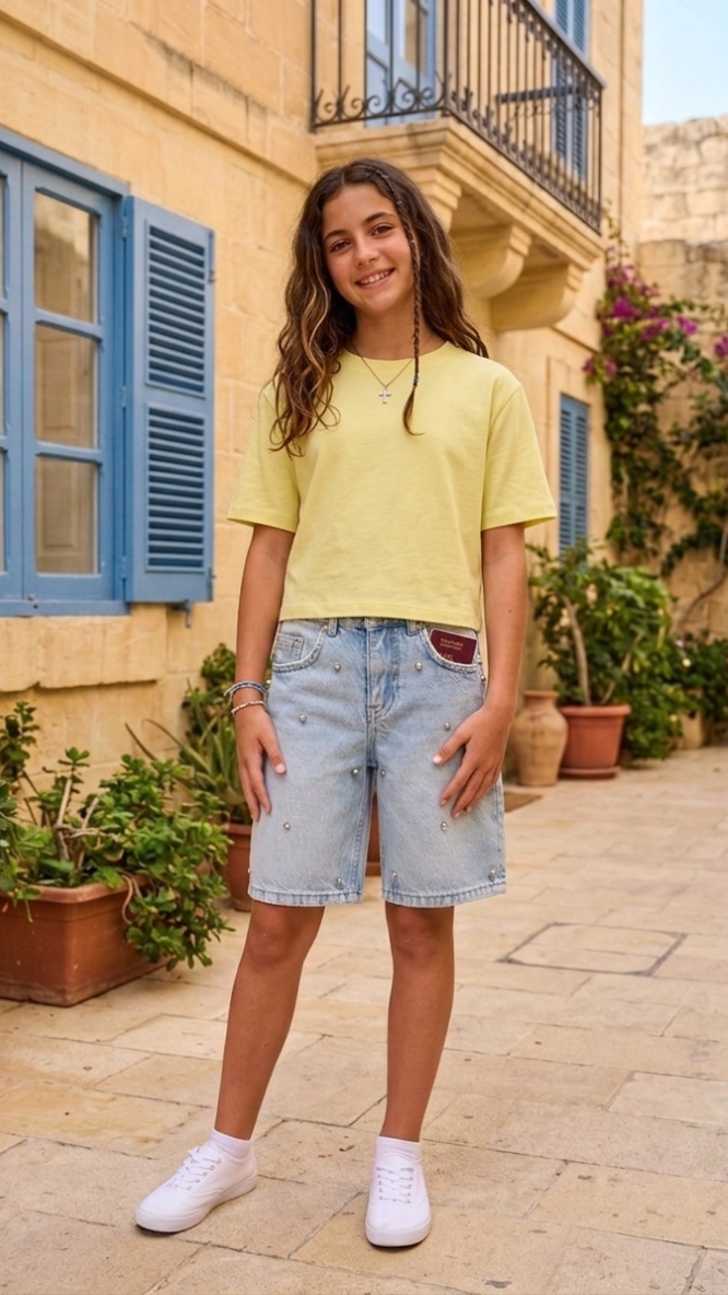 KIDS ONLY GIRL Cotton T-Shirt - Soft Jersey Top | Fusion