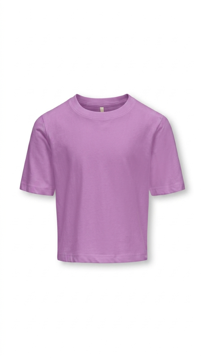 KIDS ONLY GIRL Cotton T-Shirt - Soft Jersey Top | Fusion