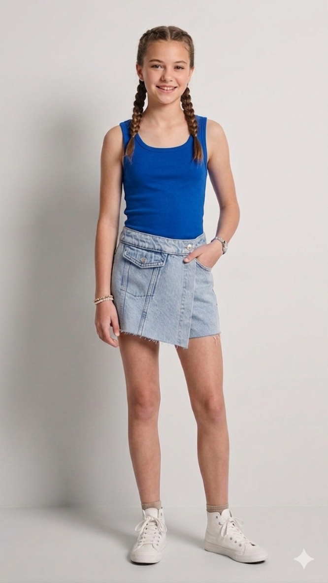 KIDS ONLY GIRLS Slim Fit Singlet - Cotton Tank Top