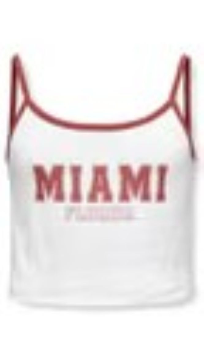 ONLY GIRLS Spaghetti Strap Tank Top - Soft Pigment Print Cotton - Fusion