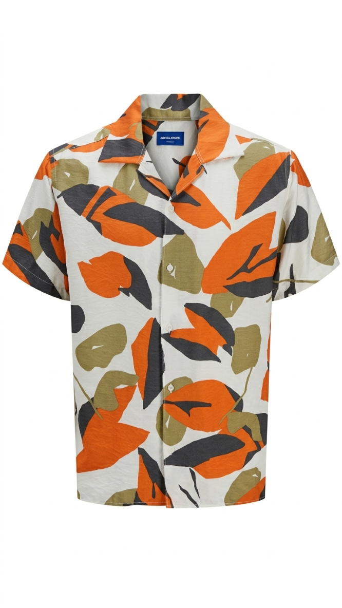 Boys Resort Collar Shirt Relaxed Fit | Jack & Jones Junior