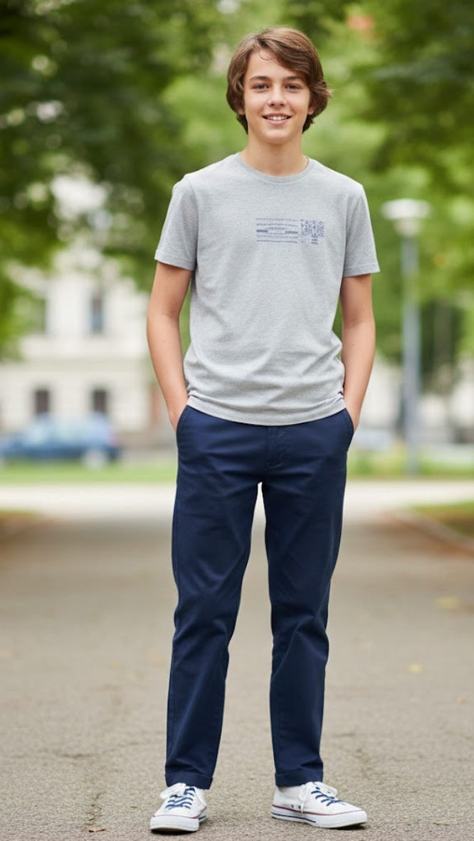 Jack & Jones Junior Comfort Stretch Boys’ Chino Pants – Regular Fit