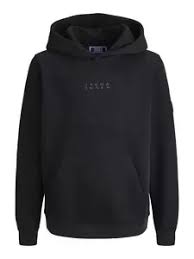 Hoodie with central logo