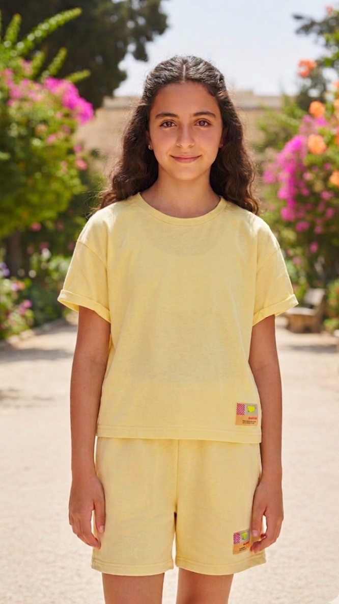 Girls Pink Shorts | Cotton Blend Casual Summer Shorts