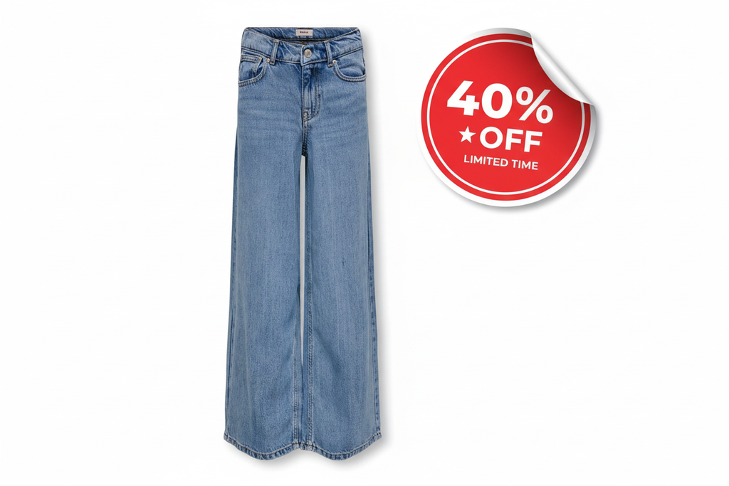 KOGBELLA Wide Leg Fit Jeans with 40% OFF - Image 1