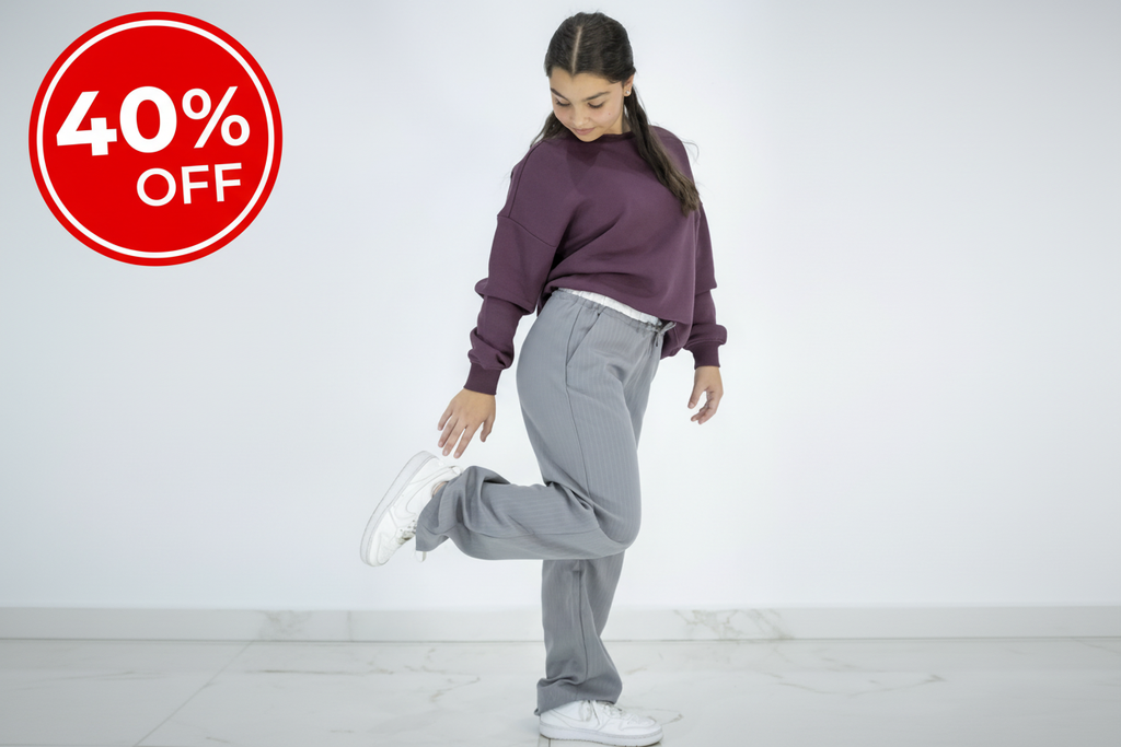 KOGMILEY Straight Fit Wide-leg trousers with 40% OFF - Image 2